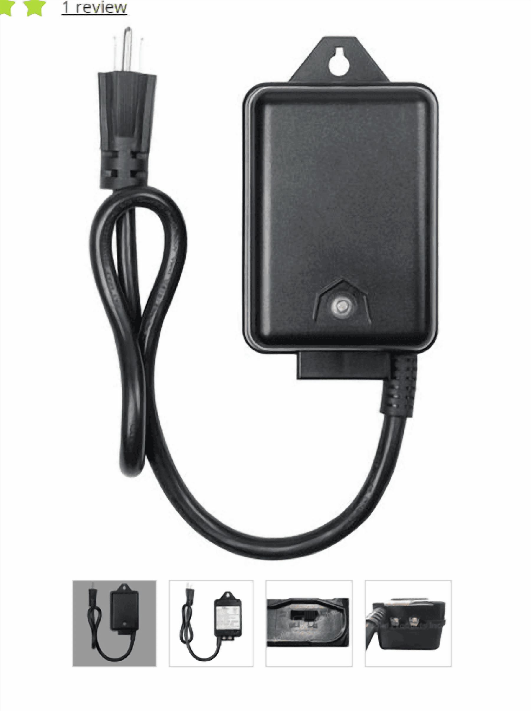 60 Watt 12V Landscape Lighting Transformer with Photocell
