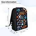 thumbnail image 4 of Fotbe Creative Transport Travel Laptop Backpack, Business Slim Sturdy Laptops Backpack, Water Resistant College School Computer Bag Gift for Men & Women Fits 15.6 Inch Notebook, 4 of 8