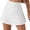 White, variant on Ediodpoh Tennis Skirts Women High Elastic Waisted Pleated Ruffle Cute Shorts Beach Flowy Casual Shorts Skirt for Yoga Women's Skirts Khaki XL