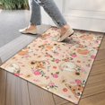 thumbnail image 4 of Corgi Dog and Flower Florals Door Rugs,Washable Non Slip Door Mats Indoor,Decorative Door Mats,Entry Mat Indoor for Entrance,Bedroom,Kitchen,Bathroom,17"x30", 4 of 6