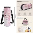 thumbnail image 7 of Jeiento Pink Axolotl 17 Inch Kids Water-Resistant School Backpack Set 4-Piece Lunch Bag Pencil Case Water Bottle Holder Cute Lightweight Large Capacity Bookbag for Students, 7 of 7