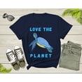 thumbnail image 5 of Love the Planet Earth Sea Turtle Swimming for Men Women Kids T-Shirt Ocean Animal Turtle Lover Gift T Shirt for Boys Girls Teens Tshirt, 5 of 8
