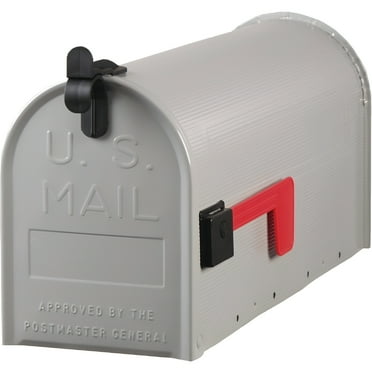 Gibraltar Mailboxes Grayson Medium, Steel, Post Mount Mailbox, ST100000