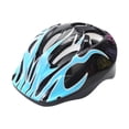 thumbnail image 1 of Casco de bicicleta para niños, casco de monopatín versátil con absorción de impacto portátil Azul claro, 1 of 8