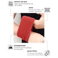 thumbnail image 5 of Hanerdun 6PCS Sports Wristbands Sweatbands Wrist Bands for Women Men Athletic Cotton Sweat Band Red, 5 of 5