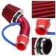 thumbnail image 3 of Kit de tubo de manguera de inducción de aluminio con filtro de entrada de aire frío Universal para coche de 76mm y 3 pulgadas, color rojo Jadeshay A, 3 of 8