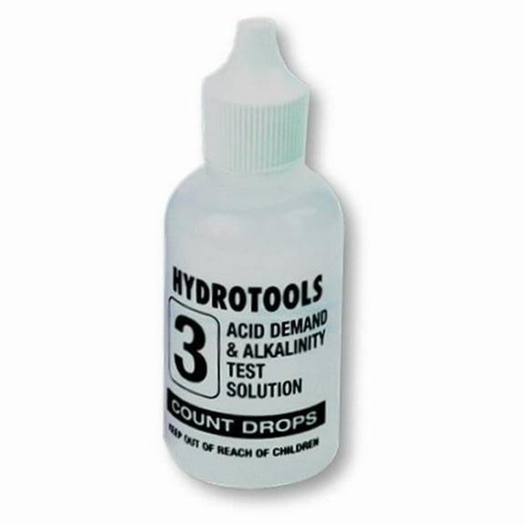 Swimline 8443 No. 3 4 in 1 Hydro Tools Solution Acid Demand & Alkalinity Test Kit Refill