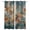 Green, variant on Brown Green Copper Rust Kitchen Curtains Vintage Industrial Mottled Abstract Cafe Short Curtains for Bathroom Blackout Window Curtain Grommet Small Tier Drapes for Bedroom Living Room 42"x45"x2