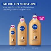 (3 pack) NIVEA Cocoa Butter Body Lotion for Dry Skin, Mothers Day Gifts, Value Size 33.8 fl oz