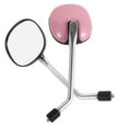 thumbnail image 4 of LEORX Bike Mirrors For Handlebars Pink Abs 1 Pair Universal Design For Riding Safety Enhancement, 4 of 7