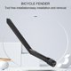 thumbnail image 5 of Bicycle Fender Reflective Wear-resistant Waterproof Not Easily Break Fall-resistant RC50 Screw Tightening Cycling Fender Bike Supply, 5 of 5