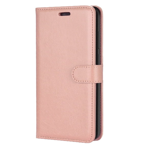 For Cricket Outlast U680AC Wallet Pouch Cover Phone Case - EM Rose Gold