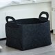 thumbnail image 4 of Cesta de almacenamiento para ropa, bolsa de lavandería plegable, diseño compacto, almacenamiento portátil, material plástico duradero, para uso en dormitorio.,Wsvlmg, 4 of 7