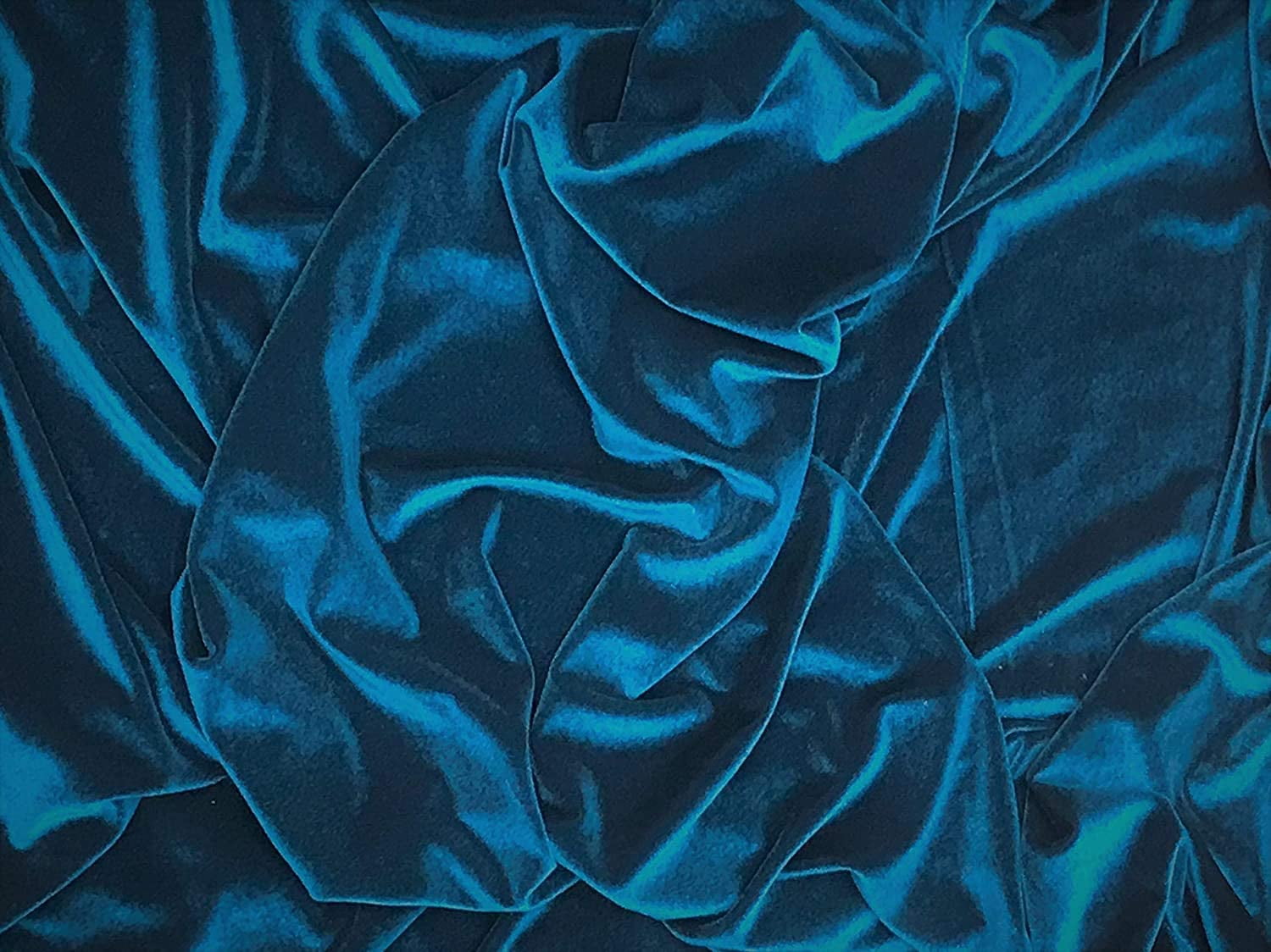 Decorative Silk Inc, Stretch Velvet Fabric, 60" Wide, Sells by The Yard