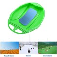 thumbnail image 4 of Arghm Plastic Sledges,Ski,Snowboard,Sandboard,Adults Children,18.9X16.54X3.35in,PE,Sunk Seat,Lightweight,Portable,Non-slip, 4 of 8