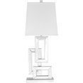 thumbnail image 1 of Elégant Decor ML9301 Superbe Style Contemporain Lampe de Table Claire&44; Argent, 1 of 1