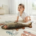 thumbnail image 3 of Lifelike Fish Plush Toy Stuffed Animal Pillow for Kids Ocean Theme Decor and Comfort Gift for All Ages, 3 of 6