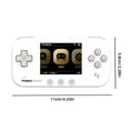thumbnail image 2 of Consola de juegos Reproductor de vídeo portátil inteligente de 2,4 pulgadas (sin tarjeta) Blanco, 2 of 9