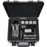 Lekufee Waterproof Hard Carrying Case for DJI Mavic 4 Pro Drone, Fly More Combo, DJI RC Pro 2, DJI RC 2, Battery (7 pcs), Charging Hub, & Accessories(Case Only)