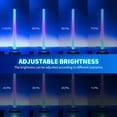 thumbnail image 3 of Fawoonu RGB Music Sync Ambient Light, Dual Pack with APP Control, Color-Changing Desktop Mood Lamp for Bedroom, USB-C Input/Output, 42cm Size, 3 of 6