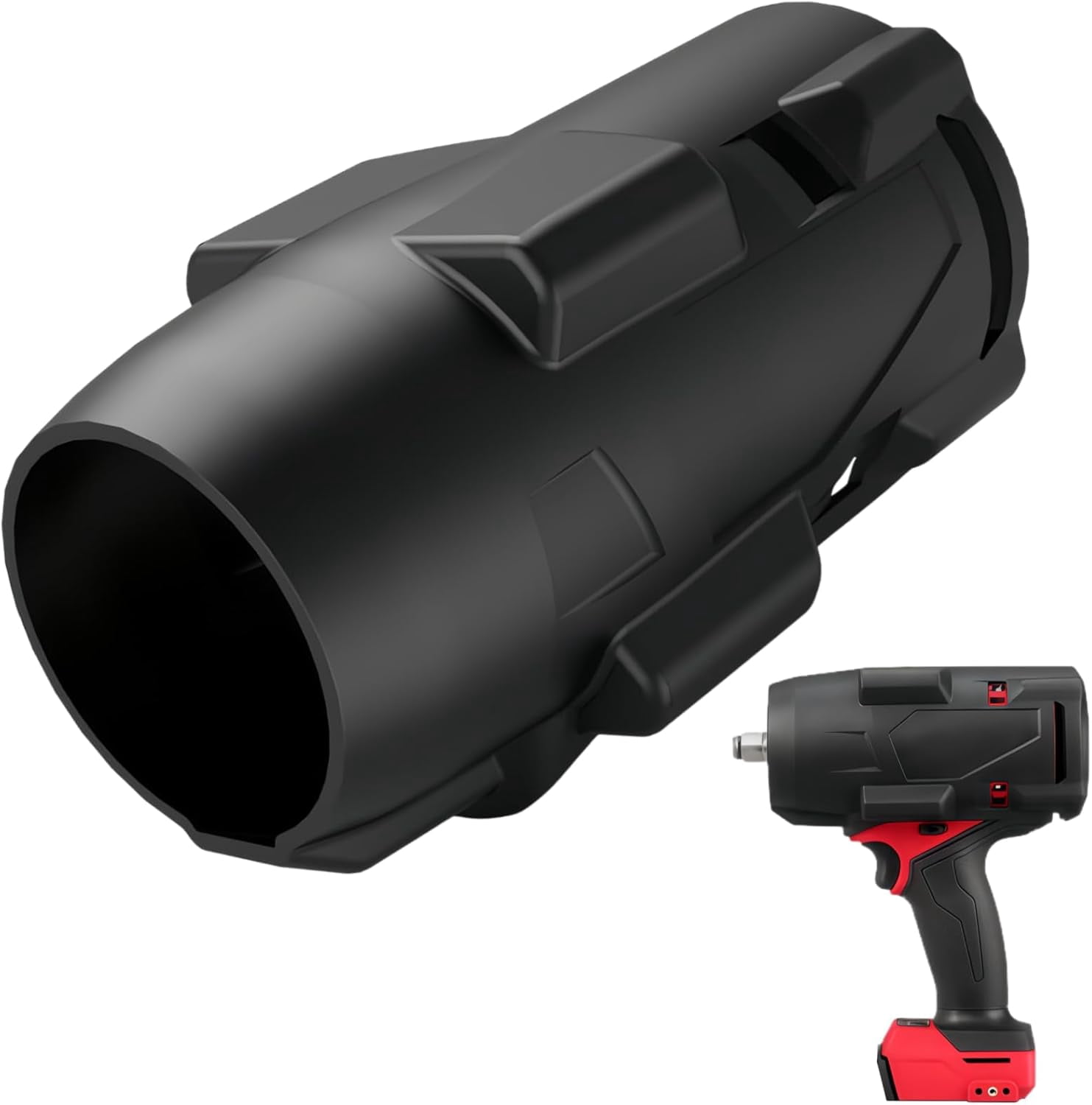 RGHJAR-49-16-2967 Protective Boot Compatible with M18 FUEL 1/2" High Torque Impact Wrench with Friction Ring (Fits Model 2967-20) - 1 Pack (Black)