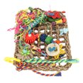 thumbnail image 3 of Bird Seagrass Mat, Interesting Natural  Climbing Net Bite  With Hooks For Birds, 3 of 8
