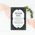 thumbnail image 3 of Koyal Wholesale Art Deco Wedding Thank You Place Setting Cards for Table Reception, Dinner Plates, 56-Pack, 3 of 5
