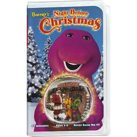 Barney's Night Before Christmas (Full Frame, Clamshell)