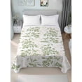 thumbnail image 4 of Sage Green Fruit Flat Sheets Only Twin XL Size, Soft Breathable Bed Top Sheets for Mattress, Vintage Plant Nature Botanical Flower Luxury Bedding Flat Sheets for Home Hotel Bedroom Bed Protection, 4 of 9