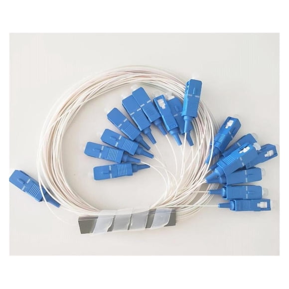 10pcs 1X16 PLC Splitter/Fiber Optic PLC Spliter/Planar Lightwave Circuit Splitter SC/APC ,Test Precision