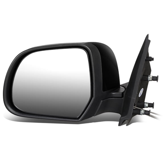 DNA Motoring OEM-MR-NI1320240 For 2012 to 2013 Versa Factory Style Manual Folding Driver / Left Side View Door Mirror NI1320240