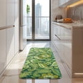 thumbnail image 4 of Green Pioneer Flower and Paisley Pattern Kitchen Rug Mat,Kitchen Runner Rugs Non Skid Washable,Decorative Kitchen Floor Mats for Kitchen,Sink,Laundry,17"x47.2", 4 of 7