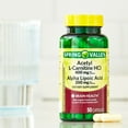 Spring Valley Acetyl L-Carnitine HCI 400 mg + Alpha Lipoic Acid 200 mg - Acetyl-l-carnitine And Alpha Lipoic Acid