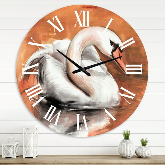Designart 1 in Quartz Traditional Wall Clock