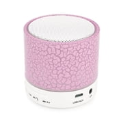 Lighting Wireless Mini Bluetooth Portable Speaker, Red