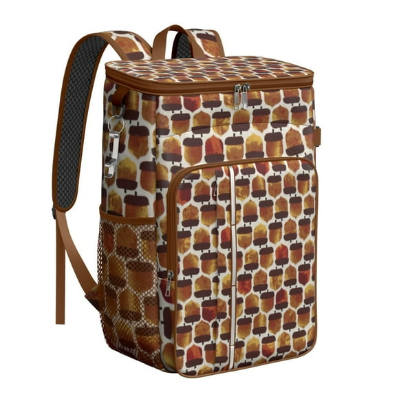 Sac à Dos Glacière Isolé 20 L - Sac Glacière Souple Étanche pour Camping, Plage, Pique-Nique, Voyage et Travail / Grande Capacité (Convient à 26 Canettes) / Isolation Longue Durée (20 Heures) / Multiples Poc