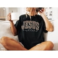 thumbnail image 3 of Christian Jesus Shirt Cheetah Print Bible Verse Tshirt Trendy Women Faith Apparel Gift Jesus Loves You The Way The Truth The Life, 3 of 7