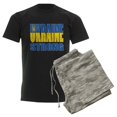 thumbnail image 6 of CafePress - Ukraine Strong Pajamas - Men's Dark Loose Fit Cotton Pajama Set, 6 of 7