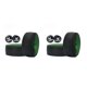 thumbnail image 1 of Pack de 2 cintas antideslizantes Eigraketly para manillar de bicicleta Verde negro, 1 of 6