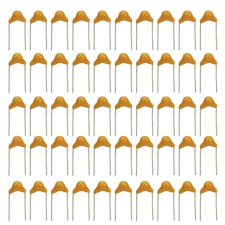 

KAUU 50pcs 100nF 50V Multilayer Monolithic Ceramic Capacitor 5.08mm for RC Brushed Motors 030 050 130 180