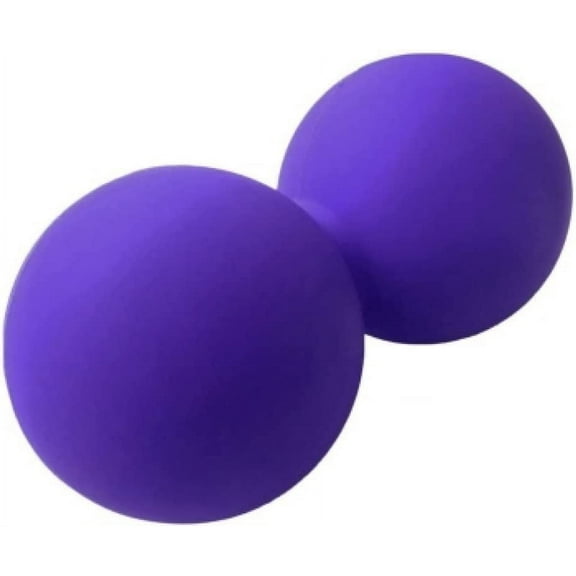 Peanut Massage Balls Double Lacrosse Ball Silicone Deep Tissue Massage Tool Muscle Reliefer Mobility Ball for Physical Therapy