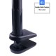 thumbnail image 5 of Secador Soplador Secador de la Manos Manos Libres Secador de Cabello Soporte de Abrazadera Ajustable Para El Brazo de Mesa de Aseo para Perros Con Abrazadera, 5 of 7