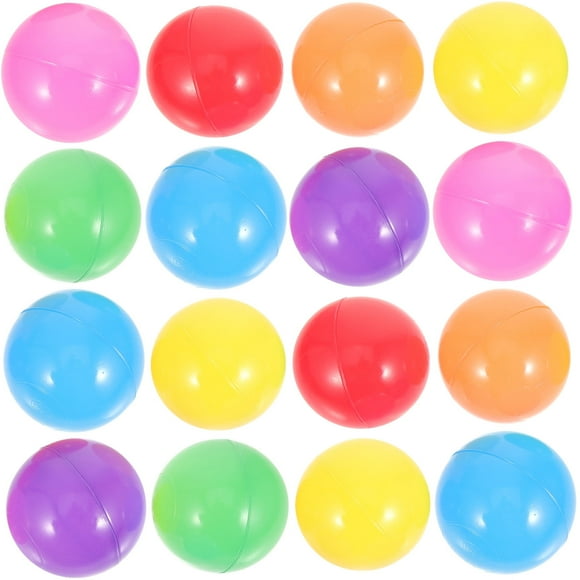 Mizh 50pcs Ball Pit Balls Colored Ocean Balls Swimming Pool Toy Plastic Ball Toy