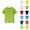 Green, variant on Kids T Shirts Summer Short Sleeve Breathable Mesh Quick Drying Crewneck Boys Girls T Shirts Workout Athletic Top 2-14 Years