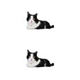 thumbnail image 3 of Vogacara Muñeco de gato, juguete de peluche realista, almohada para dormir, muebles, piel de aspecto , cierre para niños, ayuda para dormir, tipo 3 50 cm (0.32 kg) 2Conjunto, 3 of 6