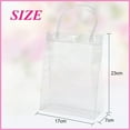 thumbnail image 2 of 20 Pack Clear Gift Bags with Handle , Clear Gift Bags for Favors Transparent Gift Wrap Bags for Wedding Candy Bags Business Boutique Wedding Birthday Baby Shower Party Favor 9.06" x 6.7" x 2.76", 2 of 7