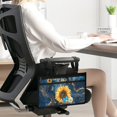thumbnail image 2 of Jiueut Marblr Print Wheelchair Armrest Side Hanging Storage Bag Wheelchair Pouches with Pockets for Women Electric Wheelchair Bags to Hang on Side Bag for Wheelchair, 2 of 7
