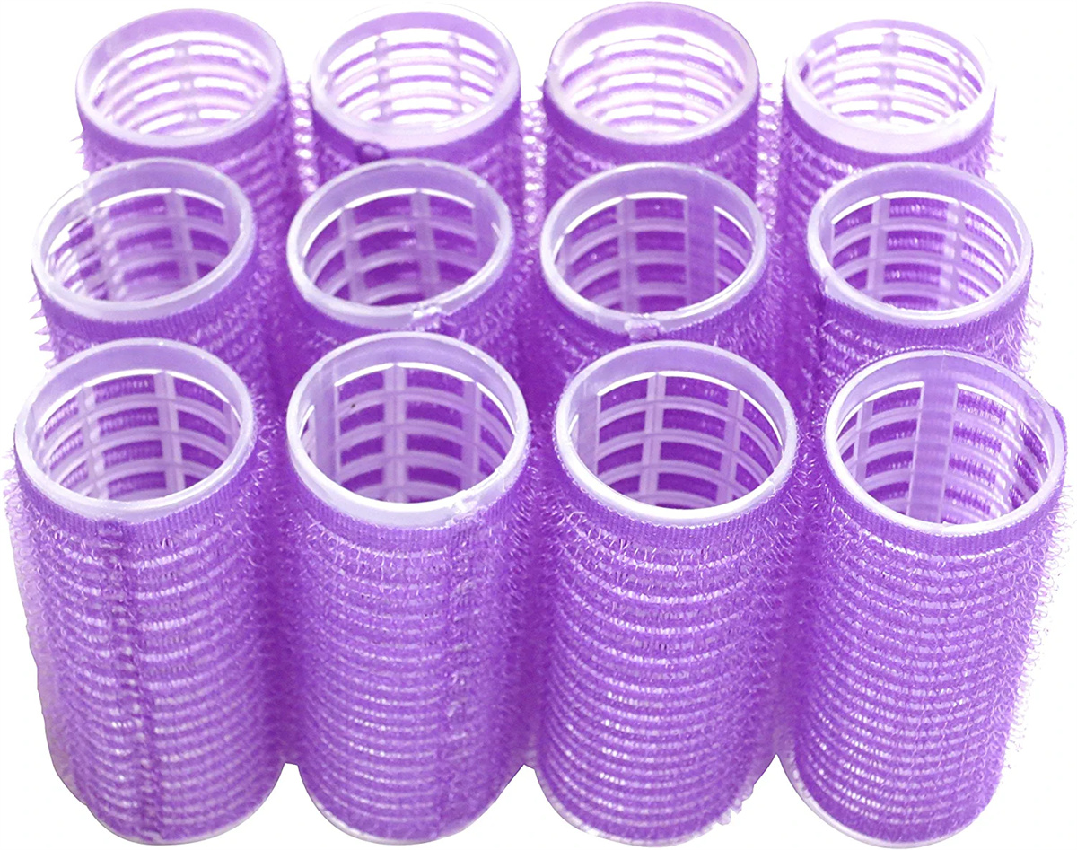 Casewin Self Grip Hair Rollers Set,12 Pcs Hair Rollers Curlers Self