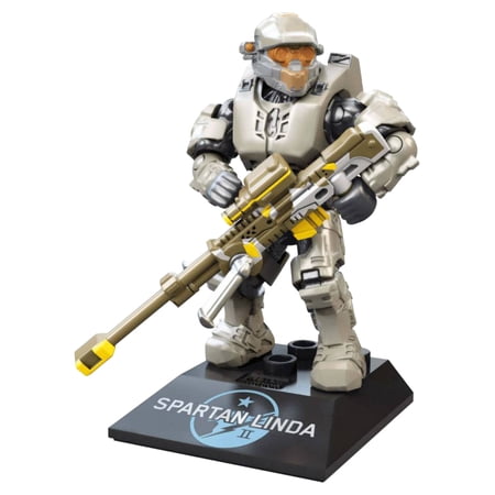Halo Optics Heroes Series 15 Spartan Linda-058 Mini Figure, 8+ Years, 0.7 oz