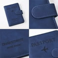thumbnail image 5 of Solid Color Airplane Print PU Magnetic Buckle RFID Multifunctional Travel Anti Magnetic Passport Clip, 5 of 5